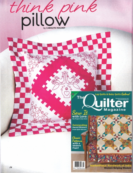 Pink Work Pillow (45K)